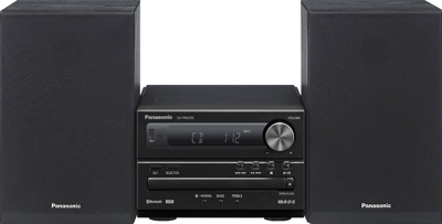 Panasonic Micro HiFi System SC-PM250EG-K (20 Watt RMS, CD, Radio UKW, Bluetooth)