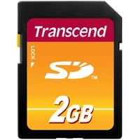 Job lot of 5 packs - TS2GSDC 2GB SD Card Camera Memory Card by Transcend en oferta
