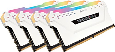 Corsair CMW32GX4M4C3200C16W Vengeance Pro Kit 32GB 4x8GB DDR4 3200MHz CL16 Bianc