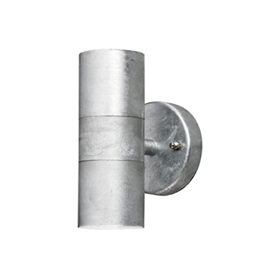 Konst Smide 7571-320 Modena - Aplique de pared para exteriores (metal, IP44, incluye 2 bombillas Gu10, 35 W, 230 V)