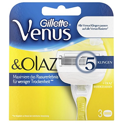 12 X GILLETTE VENUS WITH OLAY COMFORT  GLIDE RAZOR BLADES UK STOCK