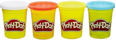 Play-Doh - Pack De 4 Botes Clásicos (Hasbro B6508ES0)