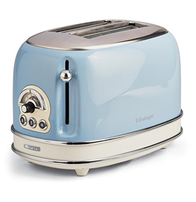 Aries Toaster Vintage Azul Tostadora Eléctrico 810W