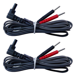 axion Cables para electroestimuladores  - para TENS EMS - electrodos con clavija de 2mm - calidad axion precio