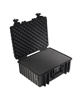 B&W Outdoor Case Typ 6000 con espuma (negro)