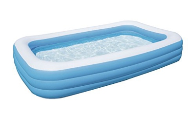 Piscina Hinchable Infantil Bestway Deluxe Azul Rectangular