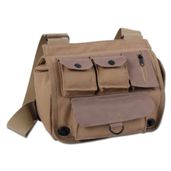 Rothco Canvas Venturer Survivor Shoulder Bag, Khaki características