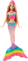 Barbie Dreamtopia - Sirena luces de arcoíris precio