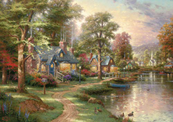 Schmidt-Spiele Thomas Kinkade - Hometown Lake características