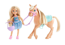 Barbie Club Chelsea - Doll and Pony (DYL42) en oferta