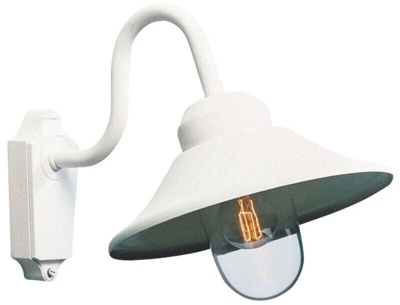 Funcional aplique para exterior VEGA, blanco