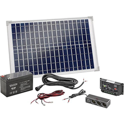 Set eléctrico solar, sistema aislado 20 W precio