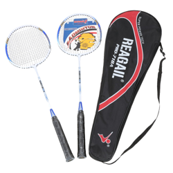 Formación de 2pcs raqueta Badminton raqueta llevar Bolsa deporte equipo Durable ligera aleación de aluminio precio