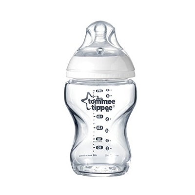 Tommee Tippee - Biberón de Vidrio 250 ml