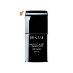 SENSAI luminous sheer foundation SPF15 #204-honey beig características
