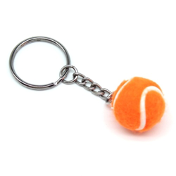 Mini llavero de pelota de tenis en oferta