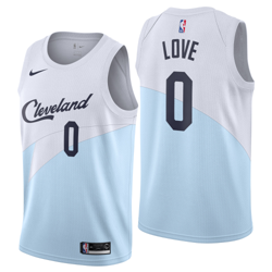 Camiseta Nike Earned Edition Swingman de Kevin Love de los Cleveland Cavaliers para hombre en oferta
