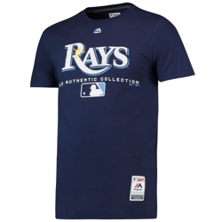 Camiseta de la colección Majestic Authentic Team Drive de los Tampa Bay Rays para hombre características