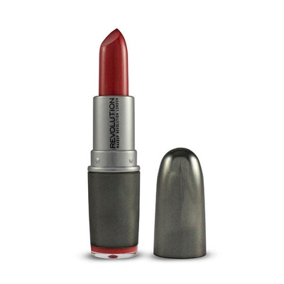 Barra De Labios Ultra Amplification Makeup Revolution Flaming #7B4342