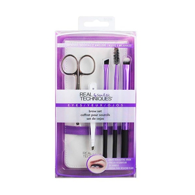 Kit Brochas Para Cejas Real Techniques