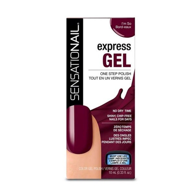 Express Gel Sensationail 248 I'm So Bord-Eaux #4D0228