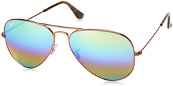 Ray-Ban Aviator Metal RB3025 9018/C3 (cooper/green-violet gradient mirrored) precio