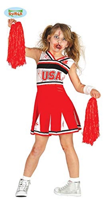 Guirca 87356 - Cheerleader Zombie Infantil Talla 7-9 Años
