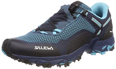 Salewa WS Ultra Train 2, Zapatillas de Running para Asfalto para Mujer, Azul (Capri/Poseidon 3395), 37 EU