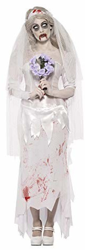 Disfraz de zombi novia mujer Halloween características