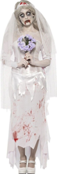 Disfraz de zombi novia mujer Halloween características