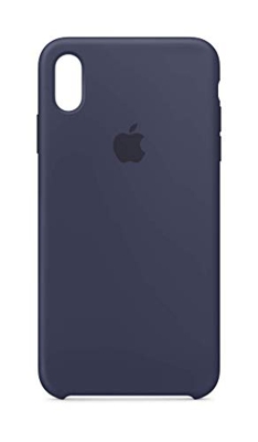 Funda Apple Silicone Case Azul Noche para iPhone Xs Max