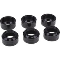 Alphacool Eiszapfen 13mm HardTube 6 Uds Negro - Accesorio Tubo en oferta