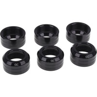 Alphacool Eiszapfen 13mm HardTube 6 Uds Negro - Accesorio Tubo