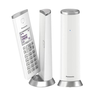 Teléfono Duo inalámbrico Panasonic KX-TGK212SPW Blanco