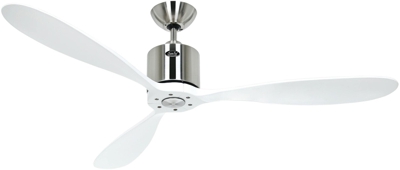 Ventilador de techo CasaFan 313248 AEROPLAN ECO blanco/ cromo satinado