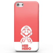 Super Mario Her Hero Phone Case for iPhone and Android - iPhone 8 - Carcasa rígida - Mate características