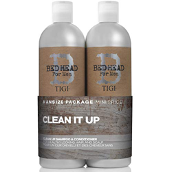Tigi For Men Clean Up Tween Set de champú y acondicionador - 750 ml características