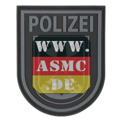 Parche 3D Bundespolizei negro características