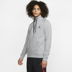 Jordan Jumpman Camiseta de tejido Fleece con media cremallera - Hombre - Gris en oferta