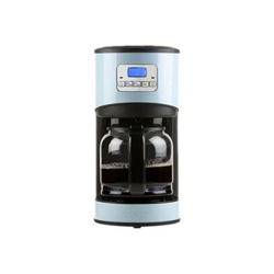 Kaffeemaschine Blau Abschaltautomatik 1,5l LCD-Display 950W Kaffeefiltermaschine precio