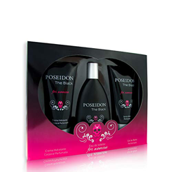 Ver Instituto Español Poseidon The Black Woman Set (EdT 150 ml + BL 150 ml + SG 150 ml) y sus características Instituto Español Poseidon The Black Woman Set (EdT 150 ml + BL 150 ml + SG 150 ml) en oferta