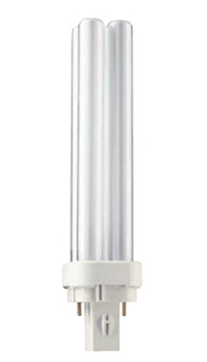 Philips Master Kompaktleuchtstofflampe PL-C 2P 10W G24d-1 warmweiß 830