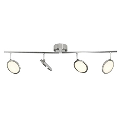 Endon g3053213 Pluto Moderno y Contemporáneo Decorativo Níquel LED FOCO acero, plástico IP20 220-240v