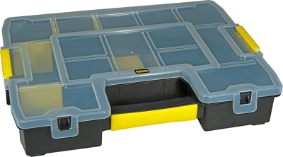 Stanley Stackable Sortmaster Junior Parts Organiser Tool Screw Storage Case Box