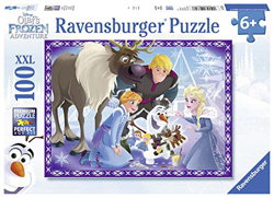 Ravensburger Puzzle 100 Piezas, Frozen Olaf (10730) , Modelos/colores Surtidos, 1 Unidad precio