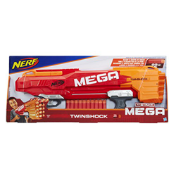 Nerf - Blaster Mega Twinshock (Hasbro B9894EU4) precio