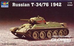 Trumpeter Soviet T-34/76 Model 1942 (7206) características