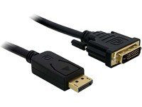 Delock displayport dvi 24+1 m/m 3m dvi-d Negro - adaptadores de Cable de vídeo (3 m, displayport, dvi-d, Negro, Macho/Macho). precio