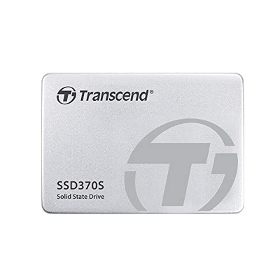 Transcend SSD370S - Disco duro sólido de 128 GB (SATA III, MLC, hasta 560 MB/s, 2.5"), color plateado