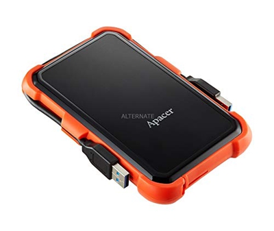 'Apacer Disco Duro 2TB AC630 IP55 2.5 U3, Negro/Naranja